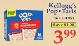 DeMoulas Market Basket Kellogg's pop tarts offer