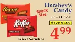 DeMoulas Market Basket Hershey's Candy offer
