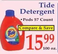 DeMoulas Market Basket Tide detergent offer