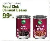 Robert Fresh Market Food Club Canned Beans offer