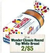 Robert Fresh Market Wonder classic round top white bread offer