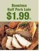 Robert Fresh Market Boneless Half Pork Loin offer