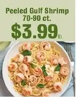 Robert Fresh Market Peeled Gulf Shrimp offer