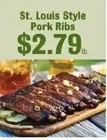 Robert Fresh Market St. Louis Style Pork Ribs offer
