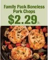 Robert Fresh Market Family Pack Boneless Pork Chops offer
