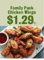 Robert Fresh Market Family Pack Chicken Wings offer