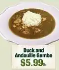 Robert Fresh Market Duck and Andouille Gumbo offer