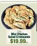 Robert Fresh Market Mini Chicken Salad Croissants offer