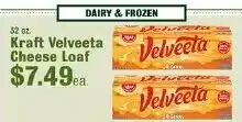 Robert Fresh Market Kraft Velveeta Cheese Loaf offer