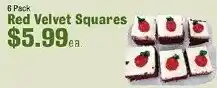 Robert Fresh Market Red Velvet Squares offer