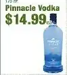 Robert Fresh Market Pinnacle Vodka offer