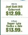 Robert Fresh Market Joel Gott 815 Cabernet offer