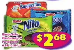 Savers Cost Plus Bimbo Nito, Bimbnuelo or Panquecito offer