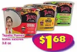 Savers Cost Plus Tapatio Ramen offer