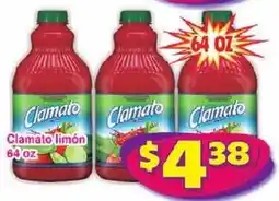 Savers Cost Plus Clamato limón offer