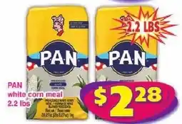 Savers Cost Plus Pan white corn meal offer
