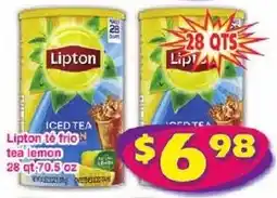 Savers Cost Plus Lipton iced tea lemon offer