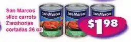 Savers Cost Plus San Marcos slice carrots offer