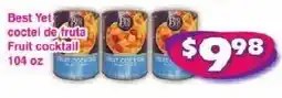 Savers Cost Plus Best Yet fruit cocktail offer