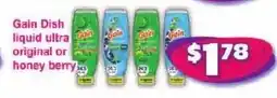 Savers Cost Plus Gain dish liquid ultra offer