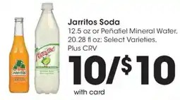 Ralphs Jarritos Soda offer