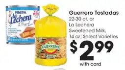 Ralphs Guerrero Tostadas offer