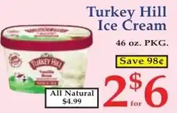 DeMoulas Market Basket Turkey Hill Ice Cream offer