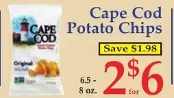 DeMoulas Market Basket Cape Cod Potato Chips offer