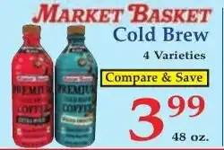 DeMoulas Market Basket Market Basket Cold Brew offer