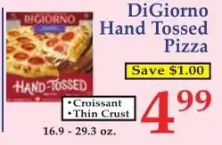 DeMoulas Market Basket DiGiorno Hand Tossed Pizza offer