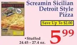DeMoulas Market Basket Screammin Sicilian Detroit Style Pizza offer