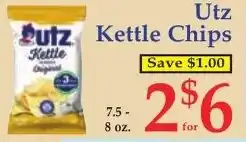 DeMoulas Market Basket Utz Kettle Chips offer