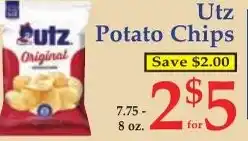 DeMoulas Market Basket Utz potato chips offer