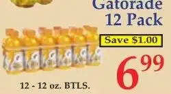 DeMoulas Market Basket Gatorade 12 Pack offer