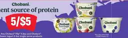 DeMoulas Market Basket Chobani Greek Yogurt offer