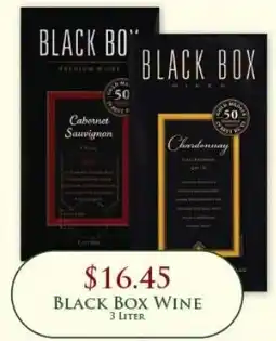 Econofoods Black Box Wine offer