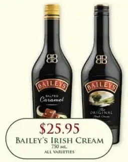 Econofoods Bailey's Irish Cream offer