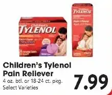 Great Valu Markets Children's Tylenol Pain Reliever offer