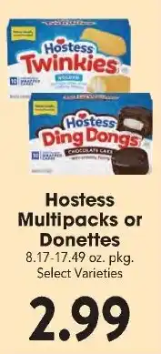 Great Valu Markets Hostess Multipacks or Donettes offer