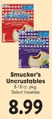 Great Valu Markets Smucker's Uncrustables offer
