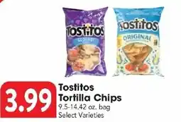 Great Valu Markets Tostitos Tortilla Chips offer