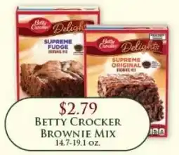 Econofoods Betty Crocker brownie mix offer