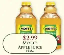 Econofoods Mott's apple juice offer