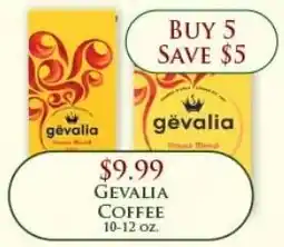 Econofoods Gevalia Coffee offer