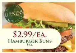 Econofoods Luekens hamburger buns offer