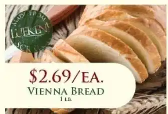 Lifekem vienna bread