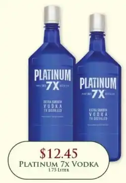 Econofoods Platinum 7x Vodka offer