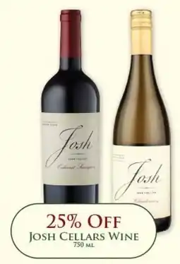 Econofoods Josh Cellars Wine offer