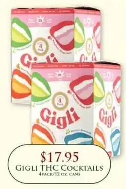 Econofoods Gigli thc cocktails offer