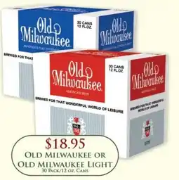 Econofoods Old Milwaukee or Old Milwaukee Light offer